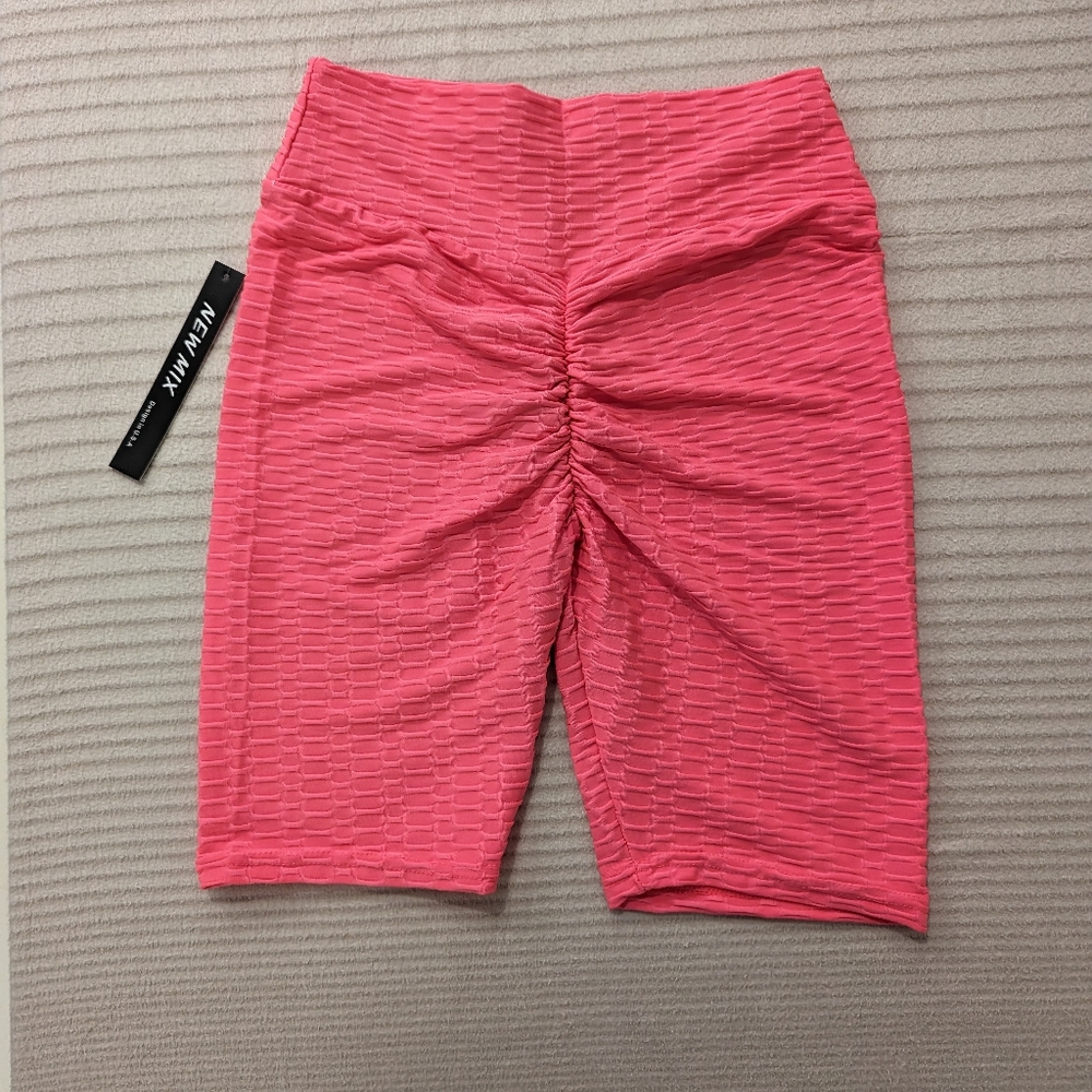 🚲 NWT 🌞 NEW MIX Neon Butt Lift Bike Shorts